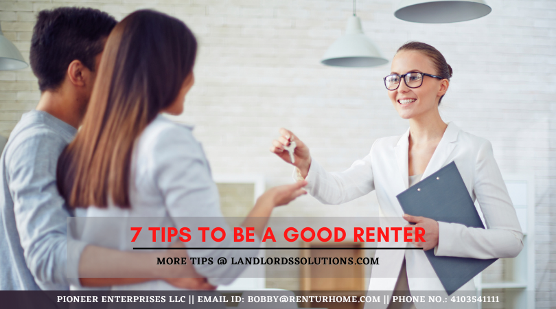 7 tips to be a good renter