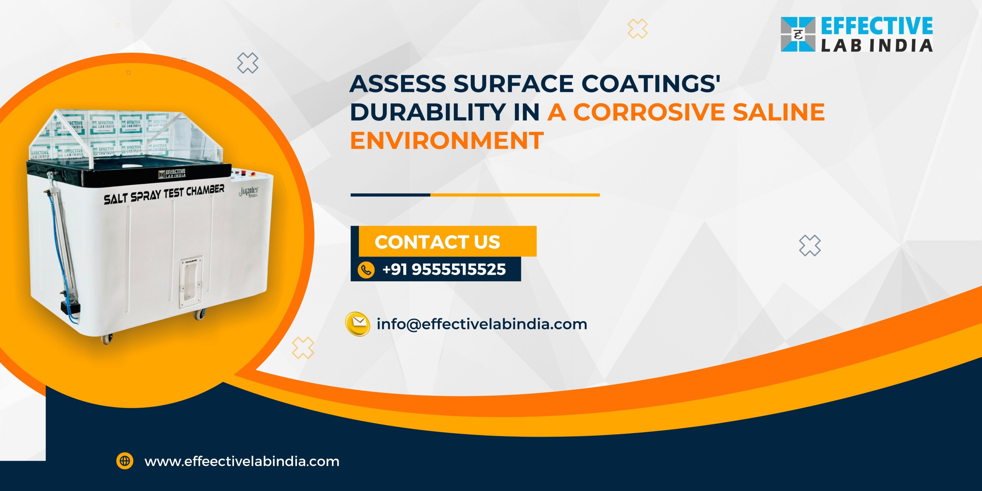 Assess surface coatings' durability in a corrosive saline environment (1)