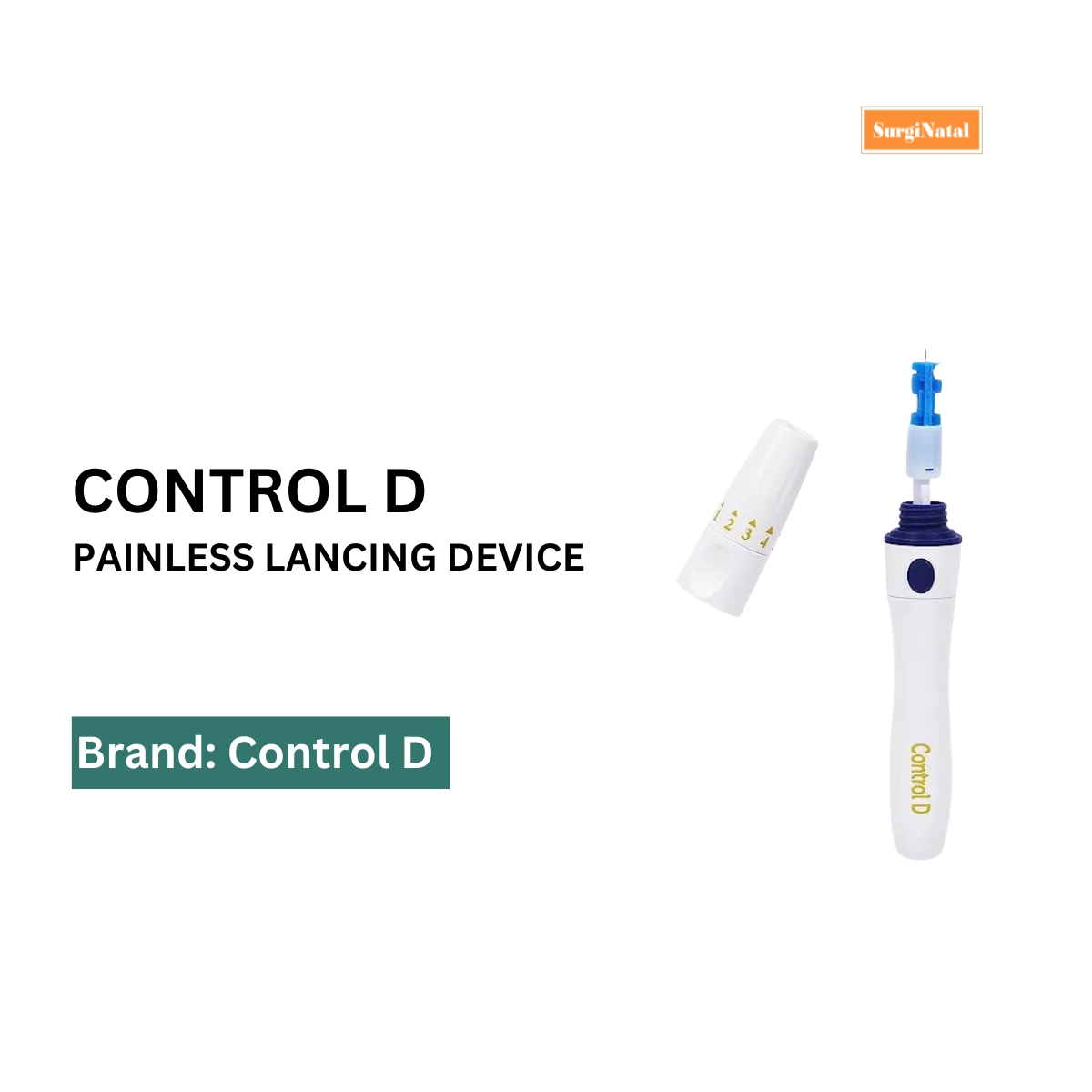 Painless lancing device   surginatal