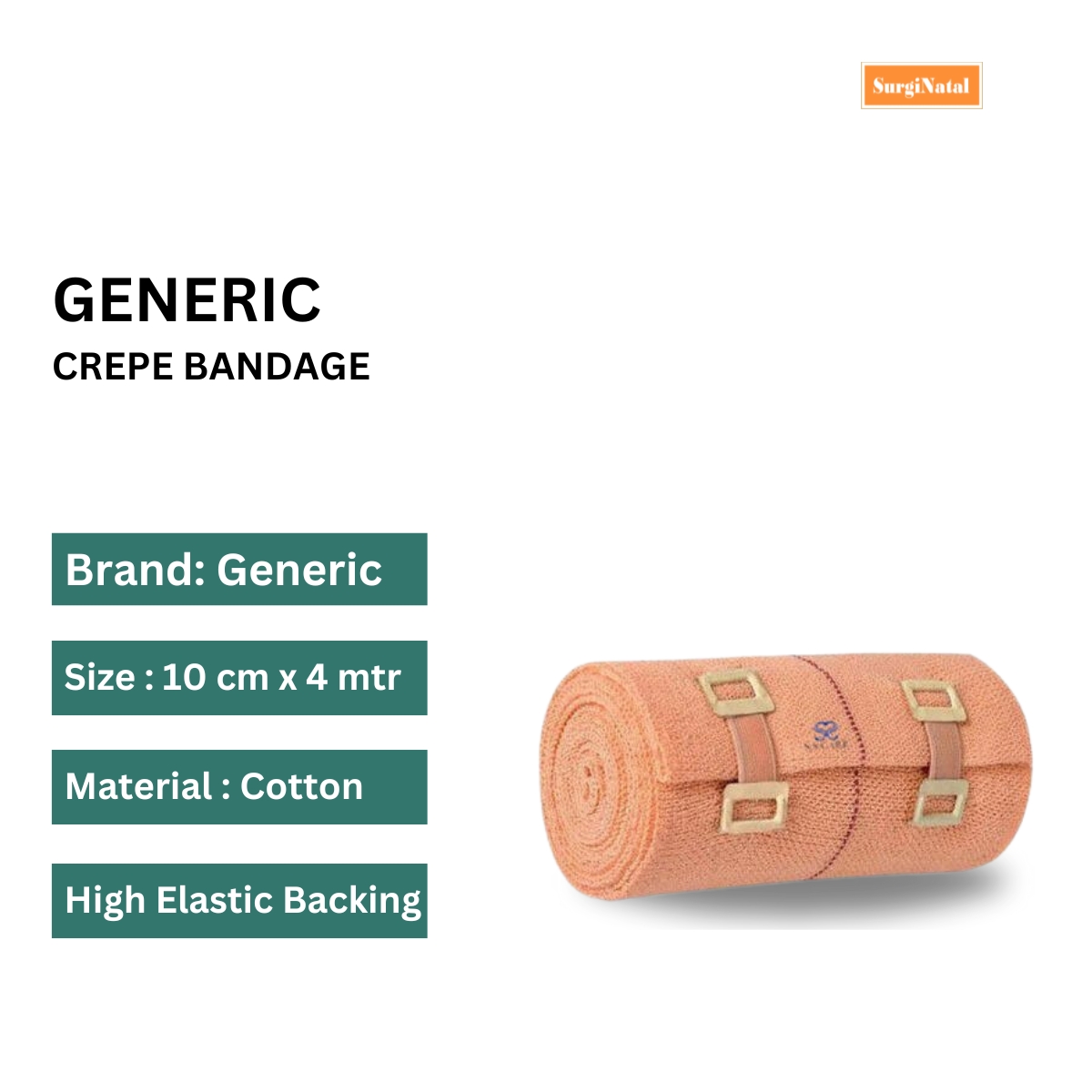 Crepe bandage   surginatal 2zfiiz6