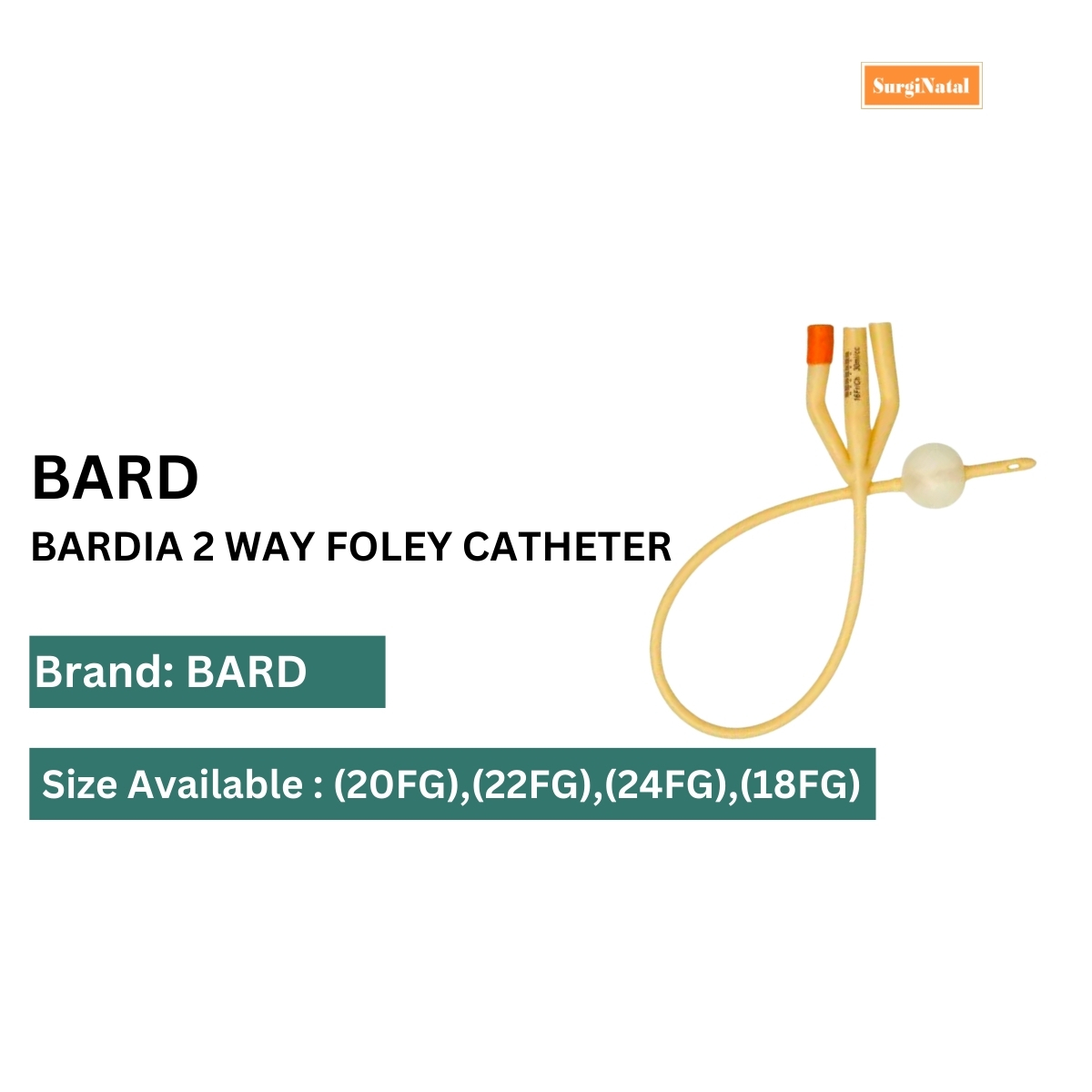 3 way foley catheter   surginatal