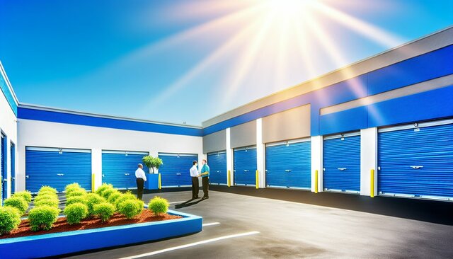 Affordable self storage in worthing  arun self storage has the best deals display